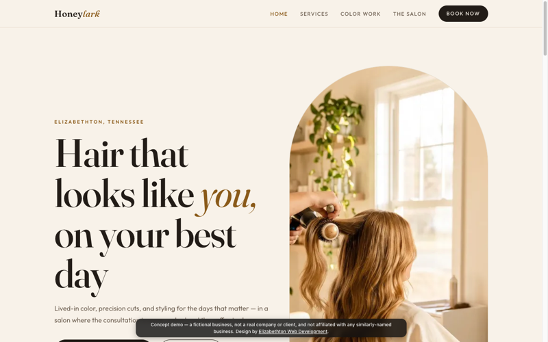 Honeylark Salon
